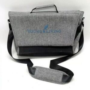 Young Living LIMITED ED 2017 Convention Messenger Bag Tote Organizer POCKETS